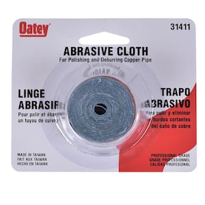 1-1/2 in. x 2 yd. Solder Plumbers Cloth Abrasive Grit Roll (2-Pack)