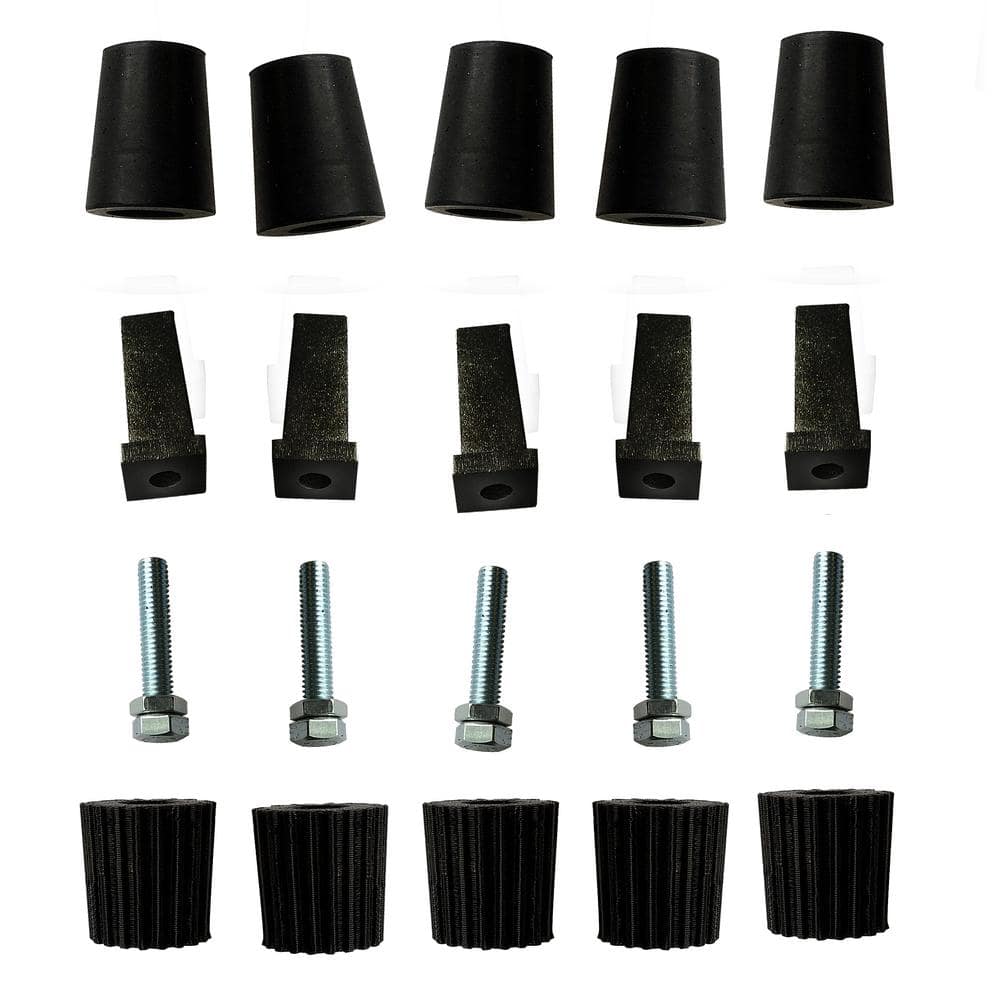 EVERMARK Stair Parts 5/8 in. x 3 in. Spring Bolt Fastening Kit  9400K-SBK-HD00R - The Home Depot