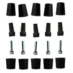 Stair Parts Tap and Twist 5/8 in. Hollow Metal Baluster Install Kit