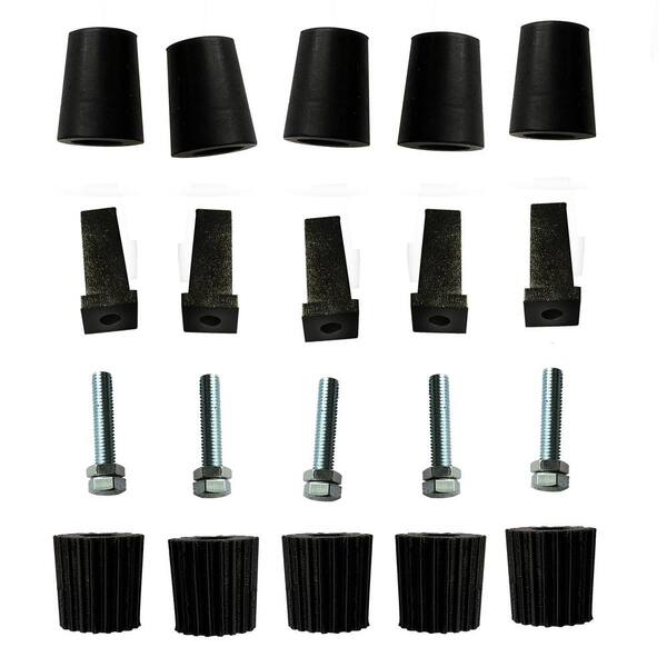 Stair Parts Tap and Twist 1/2 in. Hollow Metal Baluster Install Kit