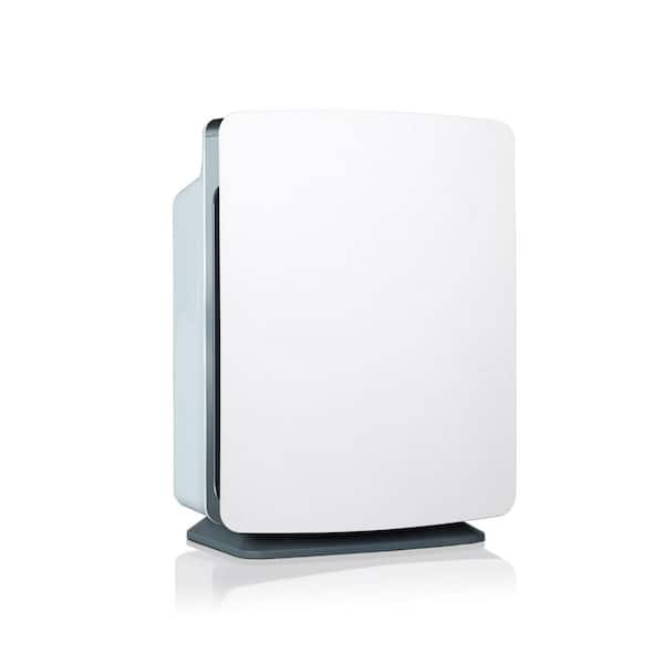 Alen BreatheSmart FIT50 900 sq. ft. HEPA Console Air Purifier with Fresh Filter for Allergens, Odors and Smoke in Whites