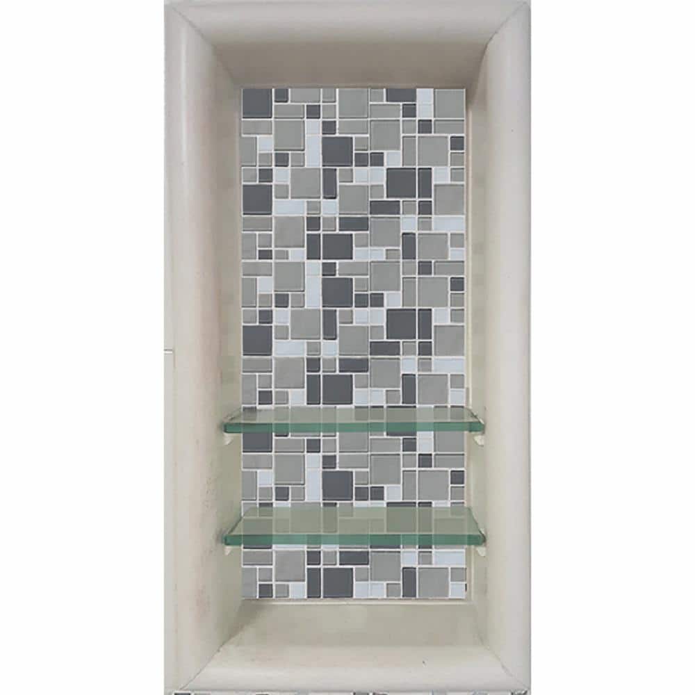 American Bath Factory Newport 12 in. x 4 in. x 24 in. Shower Niche in