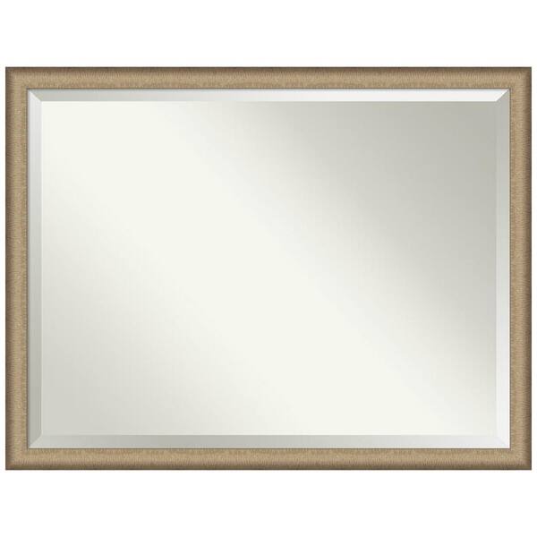 Zenna Home Decorative Mirror Framing Kit, with Beveled Edges, 36 x 36 in.,  Espresso