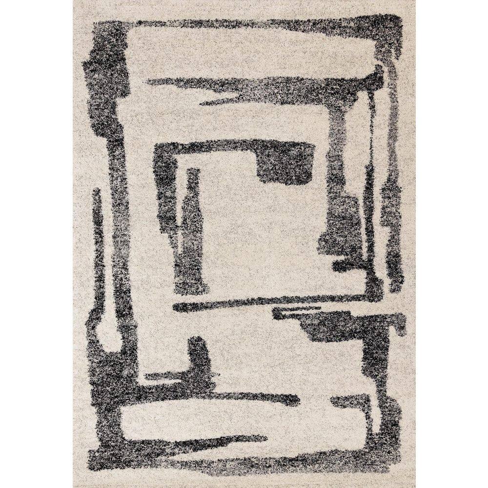 "Botaniq Collections 8' x 11' (7'10"" x 11'2"") White Distressed, Organic, Tonal/Solid Indoor Area Rug" price history on PriceWatchPro