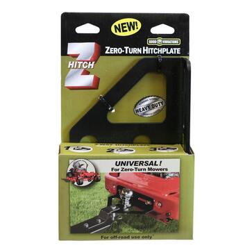 Good Vibrations Z-Hitch Zero-Turn Hitch Plate GV176