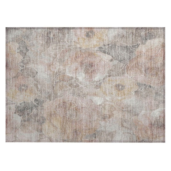 Chantille Machine Washable Indoor/Outdoor Abstract ACN1859 Taupe 2 ft. x 3 ft. Accent Rug
