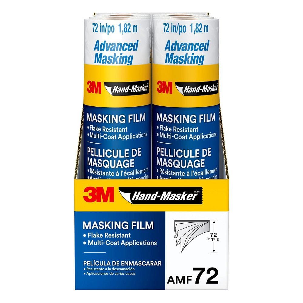 Ready-Mask Pre-Taped Masking Film - 24 x 90 ft