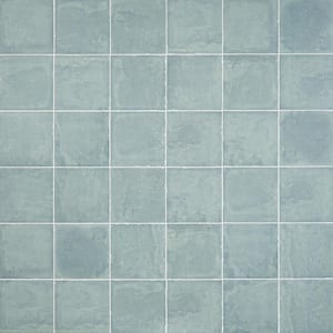 Patras Green 7.87 in. x 7.87 in. Matte Porcelain Floor and Wall Tile (10.76 sq. ft./Case)