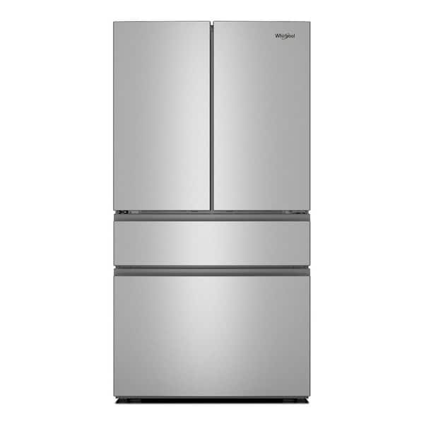 36 in. 30 cu. ft. Standard Depth French Door Refrigerator in Print Resistant Stainless with Flexible Temperature Drawer
