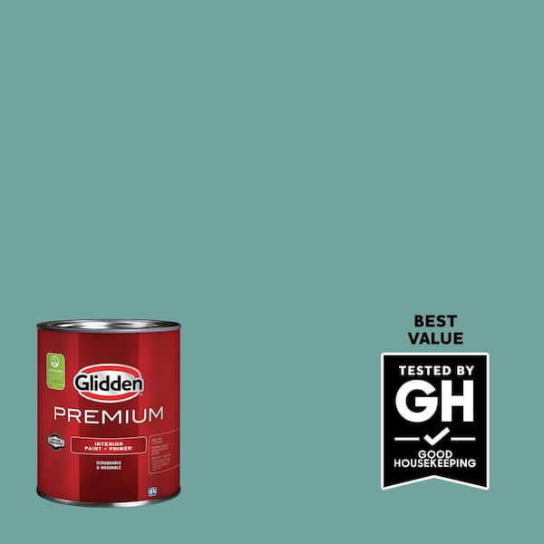 Glidden Premium 1 qt. PPG1142-5 Catalina Semi-Gloss Interior Latex Paint