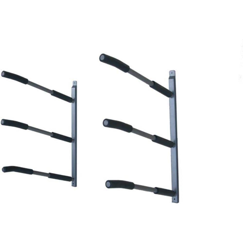 Glacik Universal Wall Mount Rack Storage with Padded Arms for Sup Paddle Boards