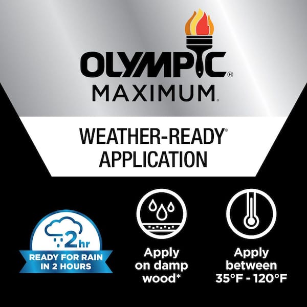 Maximum 1 gal. ST-2017 Mushroom Semi-Transparent Exterior Stain and Sealer in One Low VOC