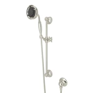 Classic 3-Spray Wall Bar Shower Kit with Hand Shower in Polished Nickel