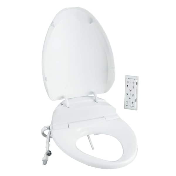 KOHLER C3-200 Electric Bidet Seat for Elongated Toilets in White with In-Line Heater