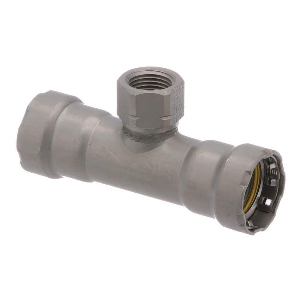 MegaPressG 3/4 in. Press x 3/4 in. Press x 1/2 in. FPT Carbon Steel Tee (Gas Only) price history on PriceWatchPro