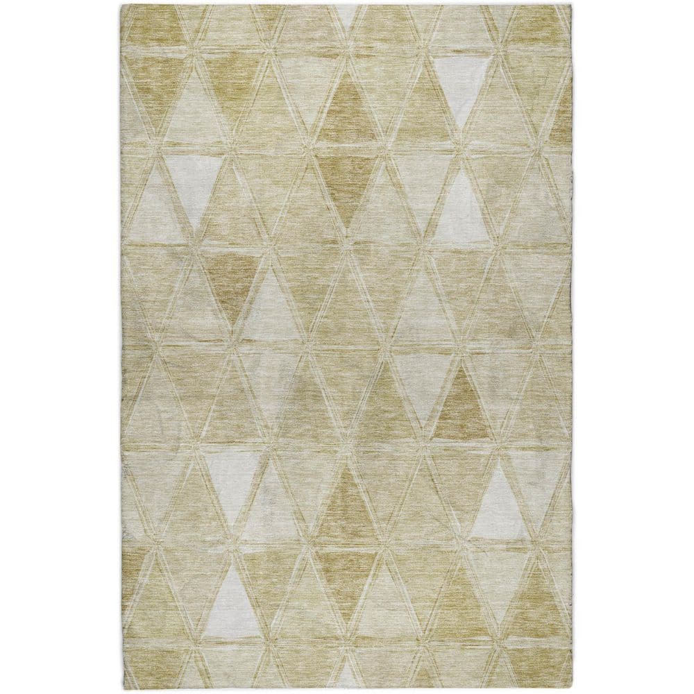 Dream Shag Premium Machine Washable Abstract ADS722 Khaki 8 ft. x 10 ft. Area Rug price history on PriceWatchPro