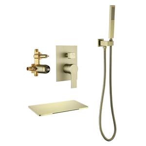 Heemli Single-Handle 1-Spray Wall-Mount Roman Tub Faucet 1.8 GPM