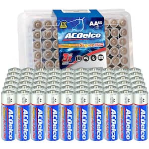 60 of AA Alkaline Batteries With Recloseble Box