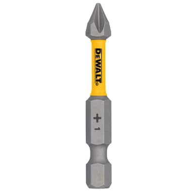 DEWALT MAXFIT ULTRA 2 in. Phillips 1 Steel Screwdriving Bits (2-Pack)