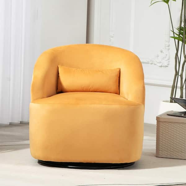 US Pride Furniture Decent Mustard Accent Arm Chair