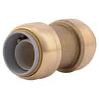 3/4 in. Push-to-Connect Brass Polybutylene Conversion Coupling Fitting