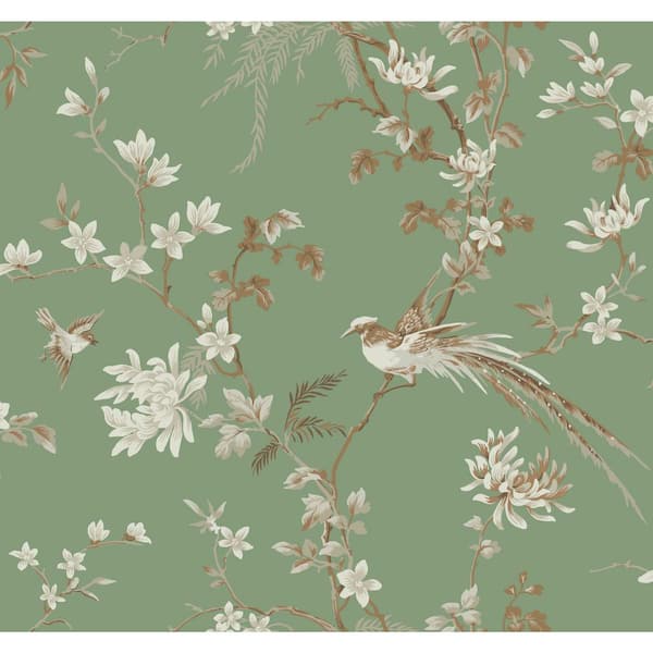 Morris & Co Bird Webbs Blue Wallpaper | DecoratorsBest