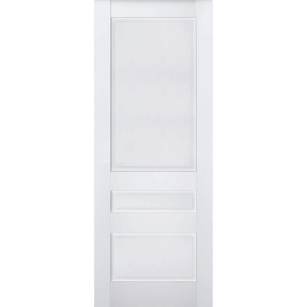 18 in. x 96 in. Solid Wood White Interior Door Slab price history on PriceWatchPro