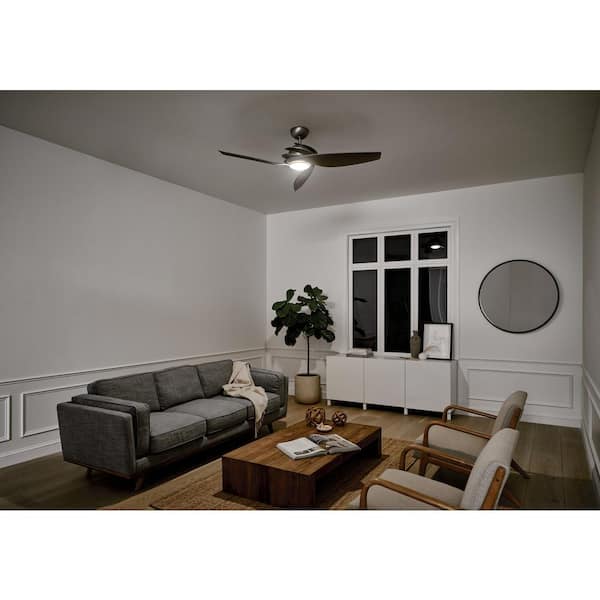 Spyra LED 62 Ceiling Fan in Matte White