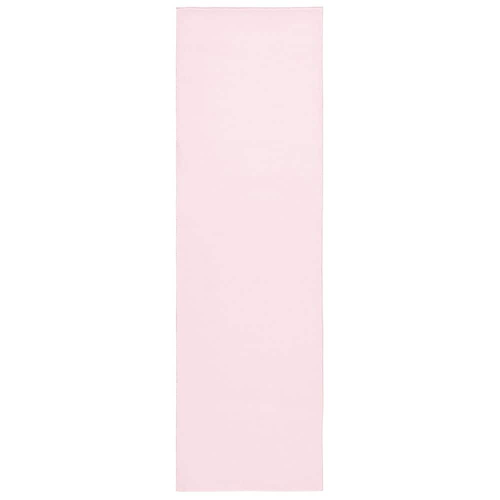 Faux Rabbit Fur Pink 2 ft. x 8 ft. Machine Washable Solid Flokati Runner Rug price history on PriceWatchPro