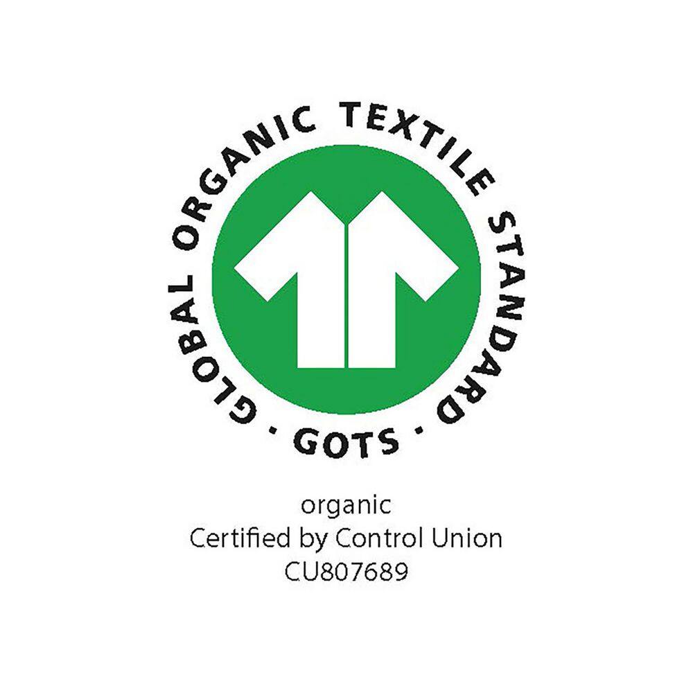 Natural Full Organic Cotton Comforter Cover Set with Insert