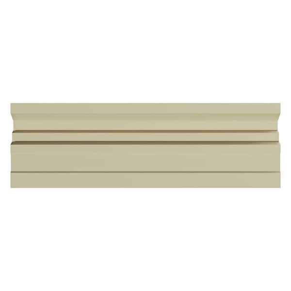 Ekena Millwork Joseph 4.375 in. D x 4.375 in. W x 96 in. L Polyurethane Crown Moulding