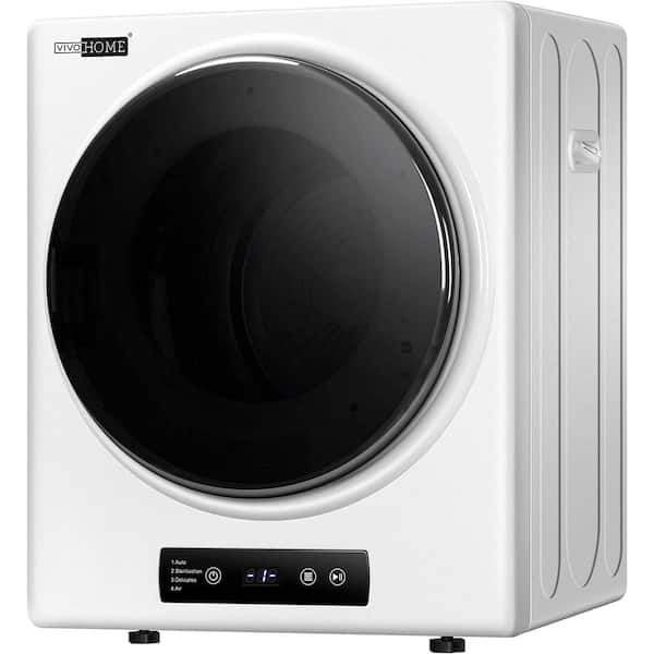 Magic Chef 2.6 cu. ft. White Compact Electric Dryer MCSDRY1S - The Home  Depot