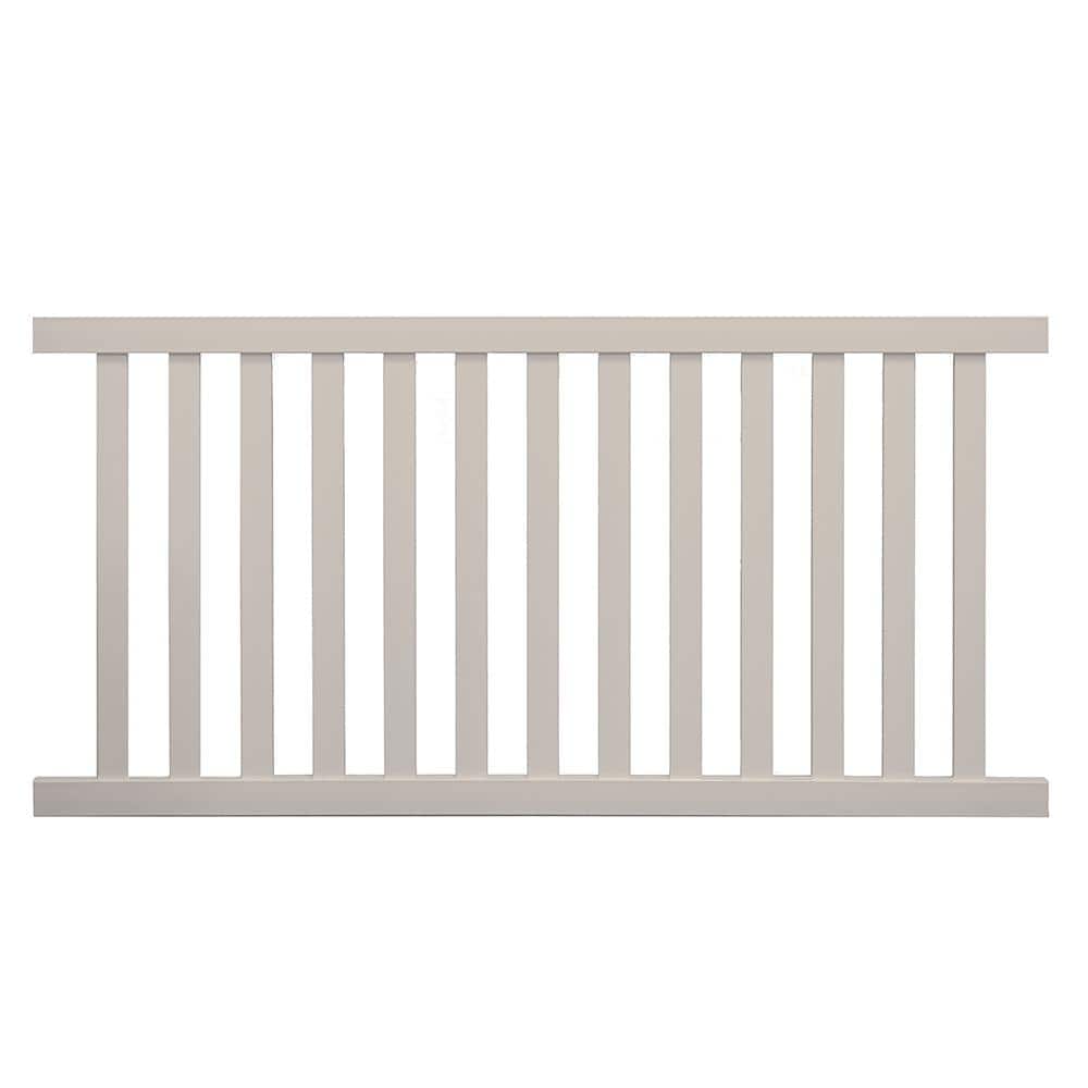 Captiva 4 ft. H x 6 ft. W Tan Vinyl Pool Fence Panel price history on PriceWatchPro