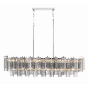 Addis 14-Light Polished Chrome Chandelier with No Bulb Included
