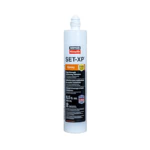 SET-XP 8.5 oz. High-Strength Epoxy Adhesive Cartridge with 1 Nozzle and Extension