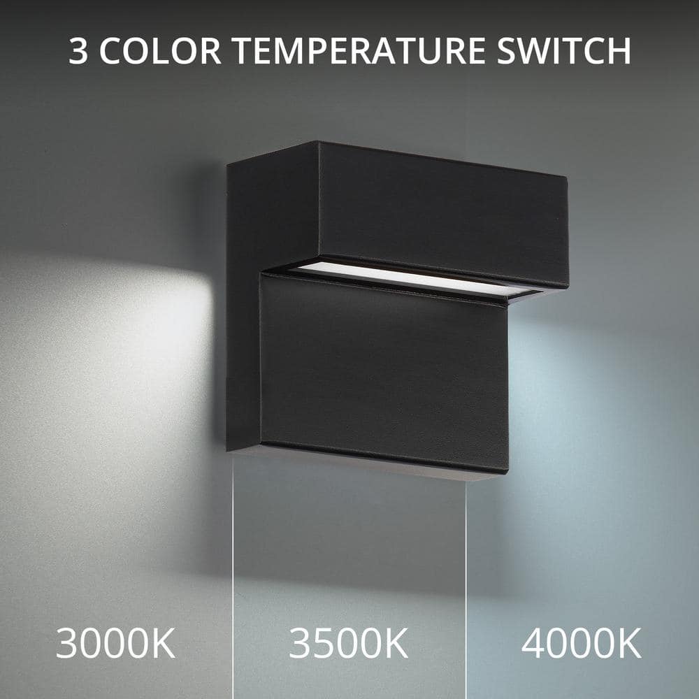 Balance Black Aluminum Dimmable LED Wall Sconce