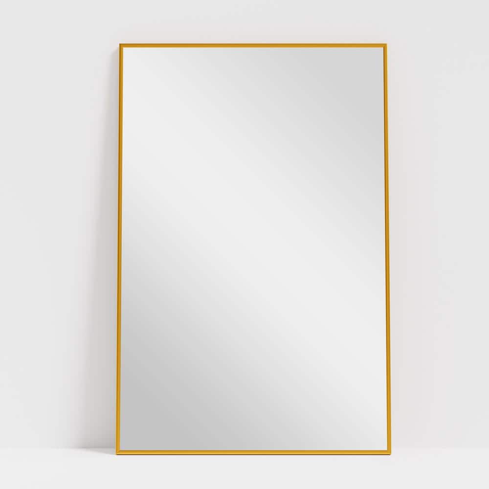 Great Value for Money Gold 38 in. W x 26 in. H Rectangle Aluminum Alloy Fra