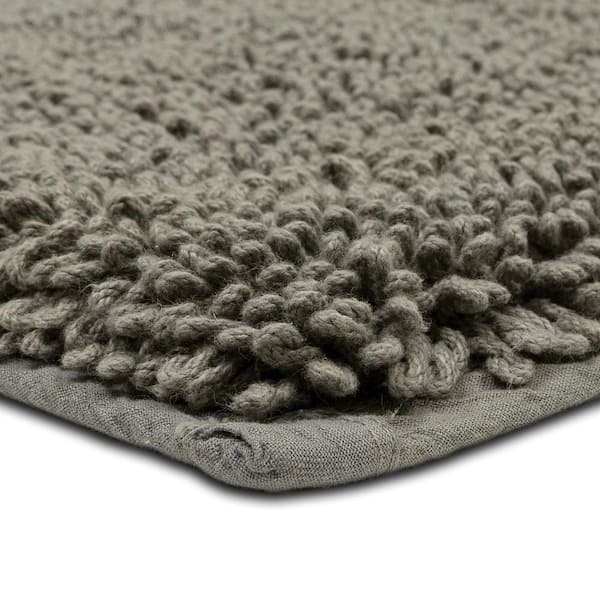 Mohawk Home Classic Cotton II Bath 21-in x 34-in Twilight Cotton Bath Mat  in the Bathroom Rugs & Mats department at