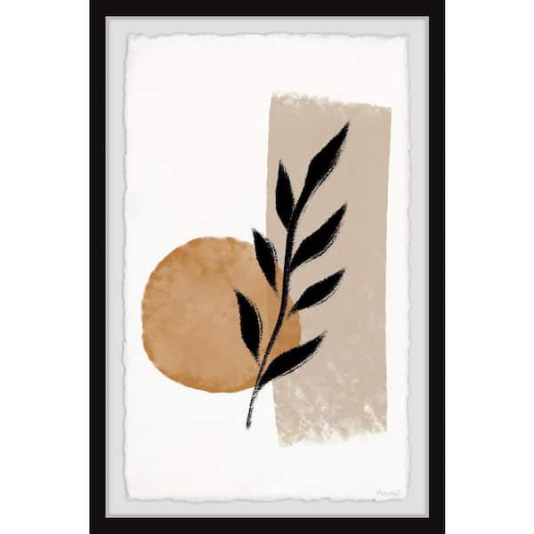 Unbranded "Doorway Plant" by Marmont Hill Framed Nature Art Print 24 in. x 16 in.