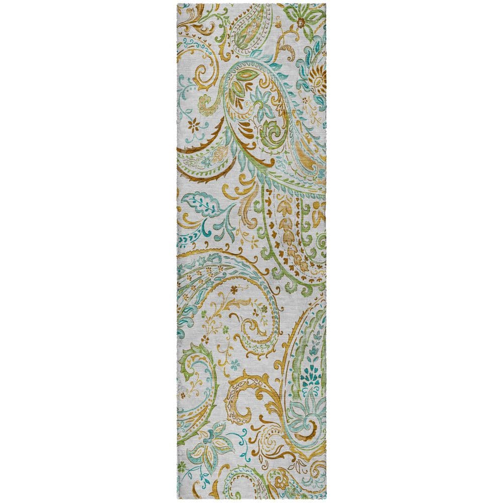 Dream Shag Premium Machine Washable Abstract ADS533 Ivory 2 ft. x 7 ft. Runner Rug price history on PriceWatchPro