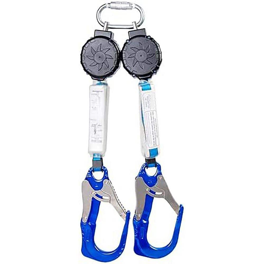 KIWDZFU 6 ft. Self Retracting Lifeline Fall Arrest Safety Lanyard