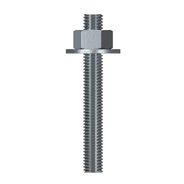 Simpson Strong-Tie RFB 1/2 in. x 4 in. Zinc-Plated Retrofit Bolt