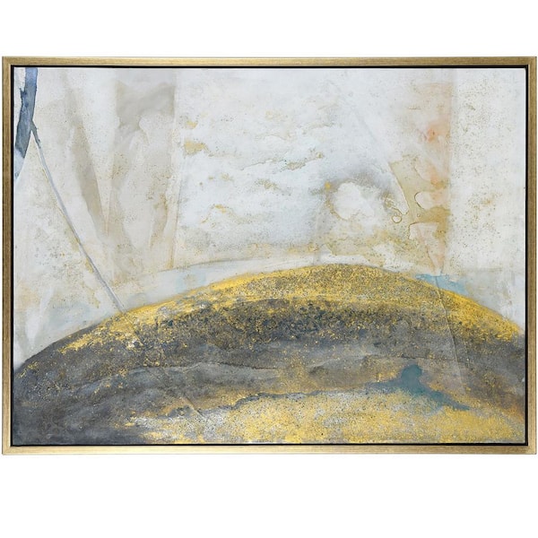 StyleCraft Austin Allen James 1-Piece Framed Abstract Art Print 32 in. x 42 in.