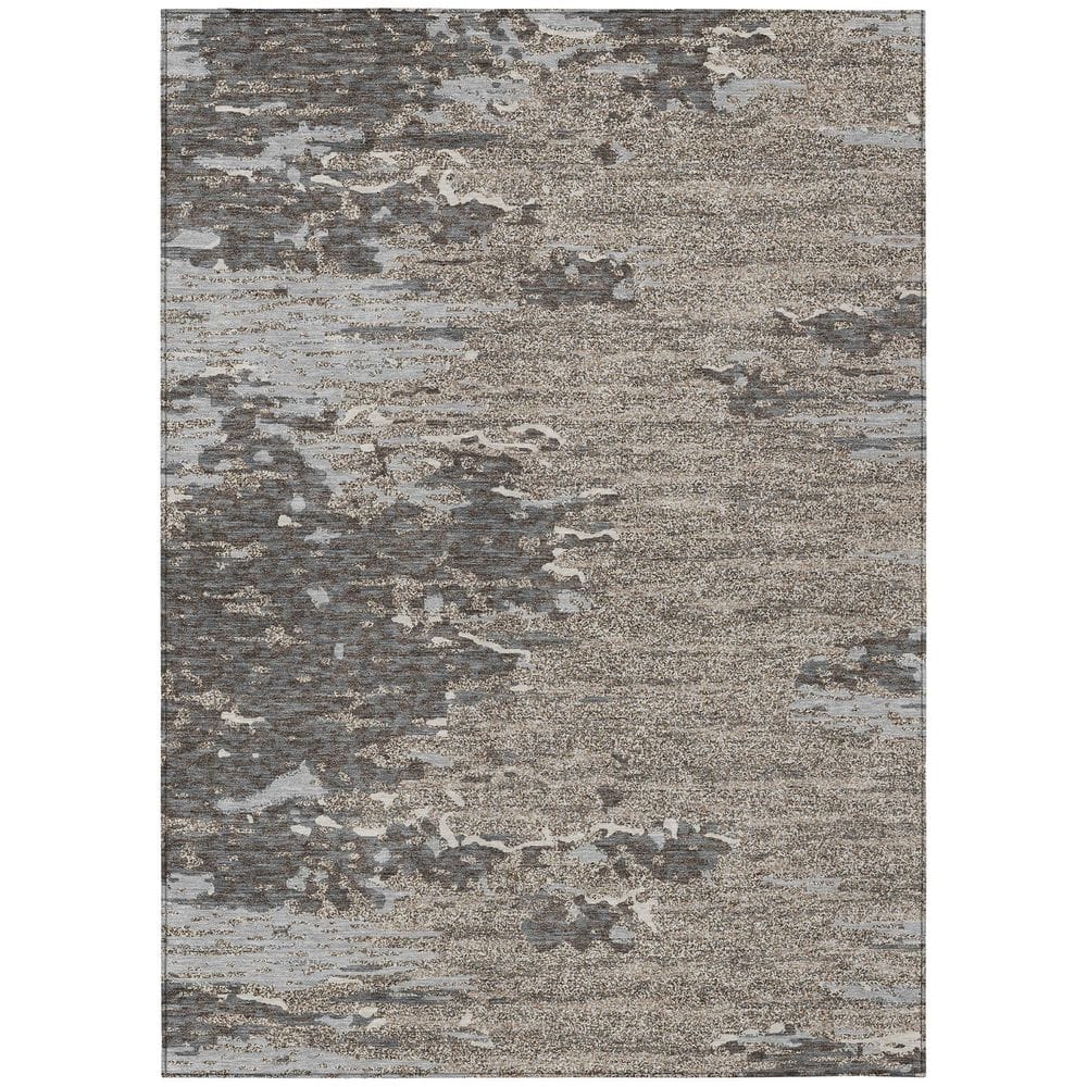 Chantille Machine Washable Indoor/Outdoor Abstract ACN2987 Gray 8 ft. x 10 ft. Area Rug price history on PriceWatchPro
