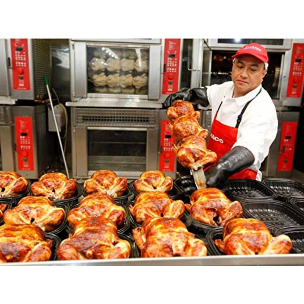 Black Extra Long Heat Resistant BBQ Gloves with Neoprene Coating