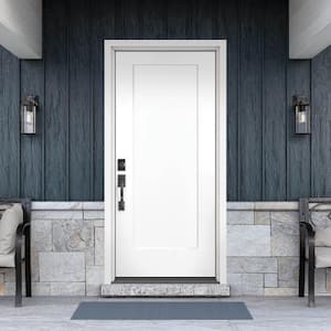 Performance Door System 36 in. x 80 in. Lincoln Park Right-Hand Inswing White Smooth Fiberglass Prehung Front Door