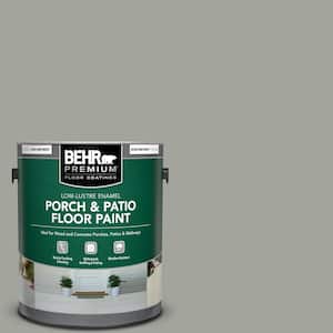 1 gal. #N380-4 Strong Winds Low-Lustre Enamel Interior/Exterior Porch and Patio Floor Paint