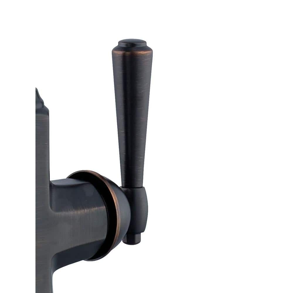 Bronze Single-Handle Pull-Down Sprayer Kitchen Faucet
