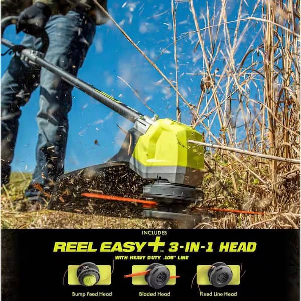 RYOBI 40V HP Brushless Whisper Series 17 in. Cordless Battery