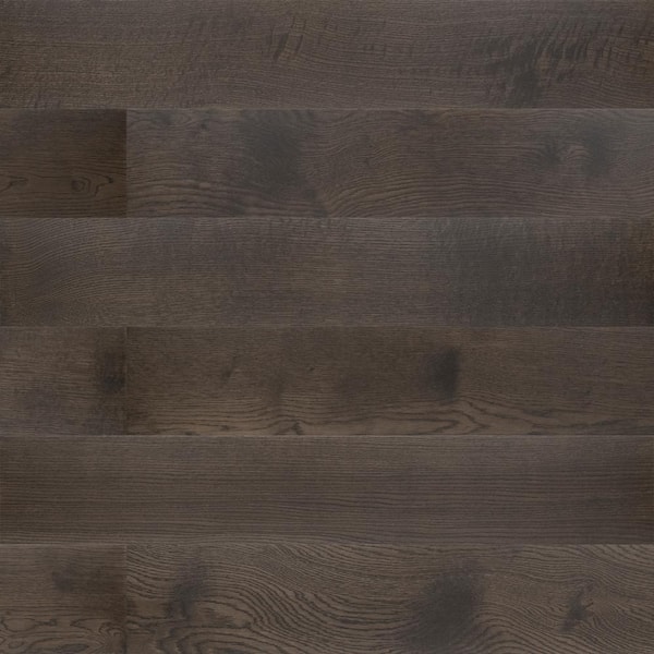 Derlin Oak 0.28 in. x 6.5 in. Waterproof Wire Brushed Engineered Hardwood Flooring (21.67 sq. ft./case)